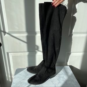 SAM EDELMAN SUEDE OVER THE KNEE BOOTS